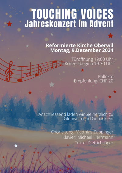 Jahreskonzert zum Advent